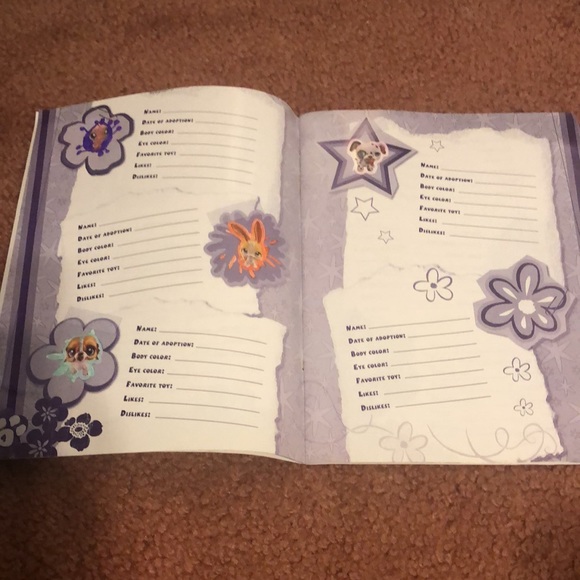 Vintage Scholastic🥳HP🥳Littlest Pet Shop The Official Collectors Sticker Book - Picture 5 of 10